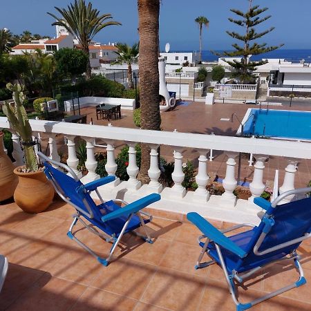 First Line Villa Floor Studio Apartment With Amazing Sea View Air Conditioned Just 50M From The Beach Costa Adeje Dış mekan fotoğraf