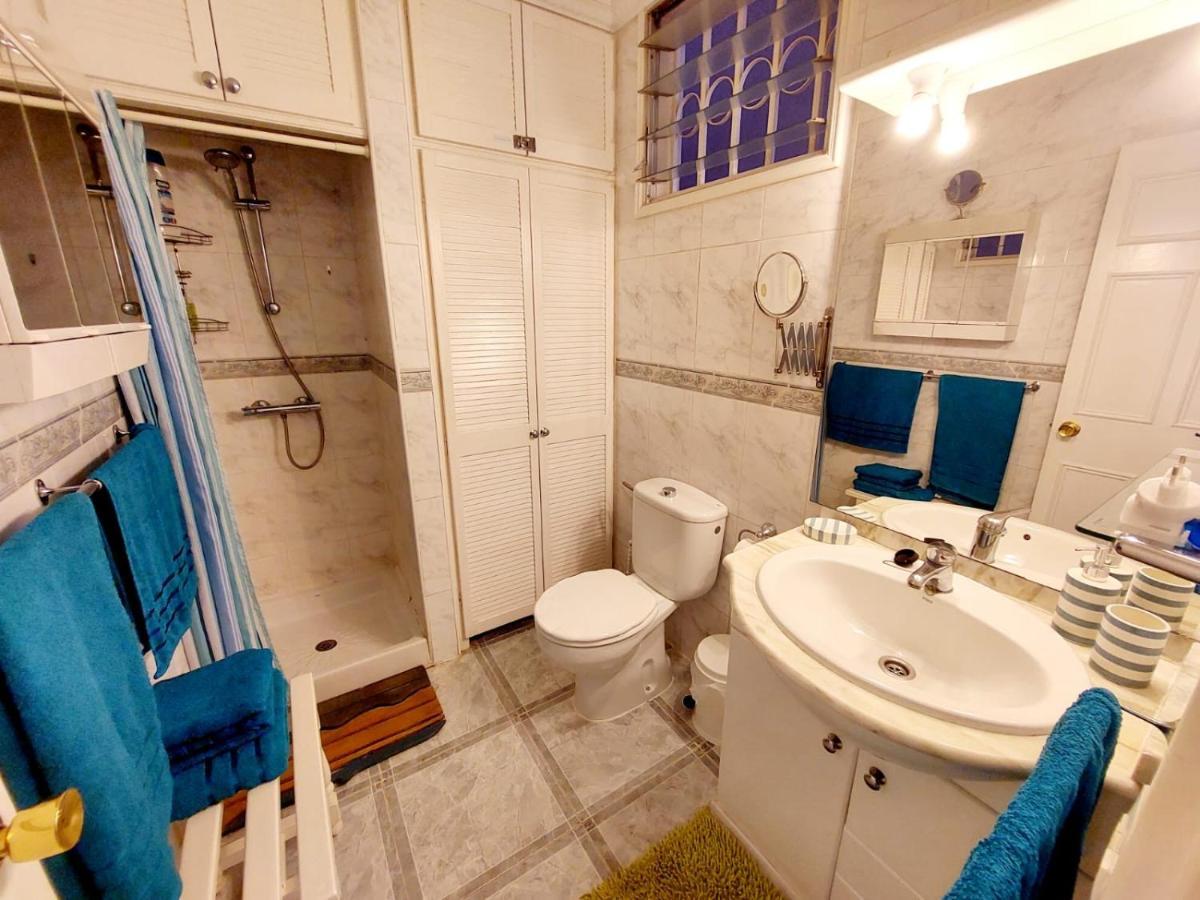 First Line Villa Floor Studio Apartment With Amazing Sea View Air Conditioned Just 50M From The Beach Costa Adeje Dış mekan fotoğraf